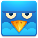 Logo angry social square twitter