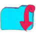 Osd folder download decrease down downloads arrow