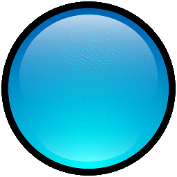 Button blank blue