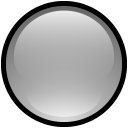 Button blank gray white button