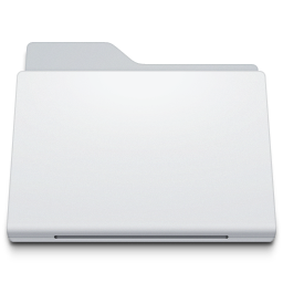 Folder generic white