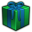 Gift birthday green christmas present