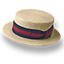 Hat derby straw