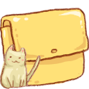 Folder cat pet animal