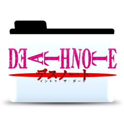 Deathnote text white