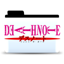 Deathnote text white