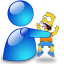 Msn simpsons msn icon