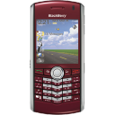 Pearl blackberry red cell mobile cellphone phone call telephone contact