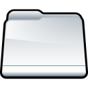 Generic white folder