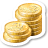 Dollar money coins cash bank finance shopping business