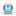 Glossy blue 3d orbs