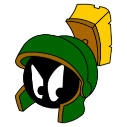 Marvin martian angry happy