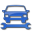 Repair auto car vehicle blue transport deawoo