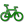 Bicycle green car