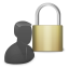 Padlock user customer person control face