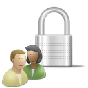 Padlock user customer person control face