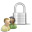 Padlock user customer person control face