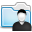 Folder user person customer face