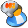 Chat social logo