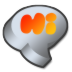 Chat social logo