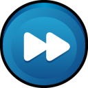 Button fast forward right next skip button bak icon go arrow