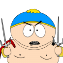 Cartman ninja zoomed