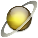 Saturn jupiter icon