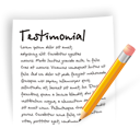 Testimonial document file write