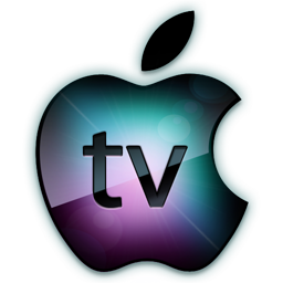 Apple logo tv