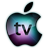 Apple logo tv