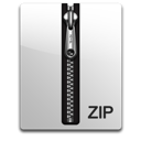 Silver zip