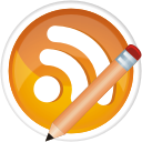 Rss update pencil edit social logo