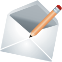 Mail email edit update pencil contact envelope