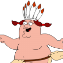 Peter griffin indian zoomed