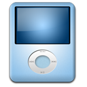 Ipod nano baby player mp3 blue