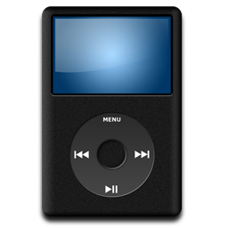 Ipod black player mp3