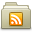 Rss lightbrown social logo