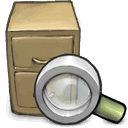 Magnify magnifying search zoom magnifier loupe find glass look eye