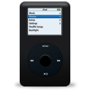 Ipod black player mp3