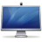 Cinema monitor display isight blue hardware