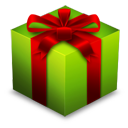 Gift present box christmas birthday temabaga