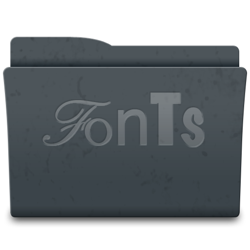 Fonts folder