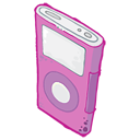 Ipod pink player mp3