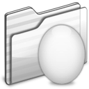 Egg folder white