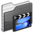 Movie video film movies folder black