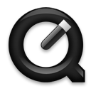 Quicktimeplayer black