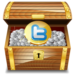 Gold twitter chest