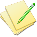 Doc file document documents yellow update paper edit pencil