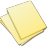 Doc file document documents yellow paper stack