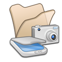 & scanners folder cameras beige